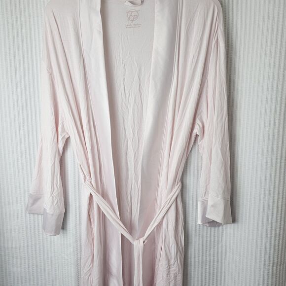 Faceplant Dreams Bamboo Kimono Robe‎ Pink Small/Medium Sexy Silky Bathe Luxury - Picture 5 of 11